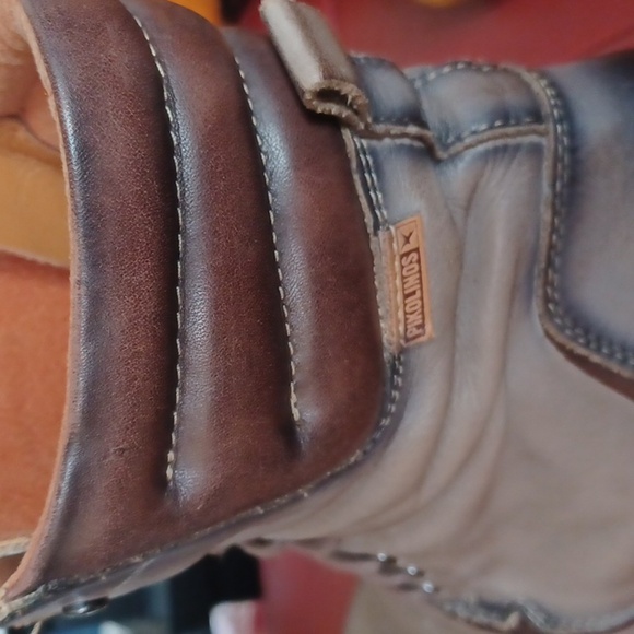 Pikolinos San Sebastian Dark Gray Combat Boots size 39 US 8-8.5 - Picture 4 of 7